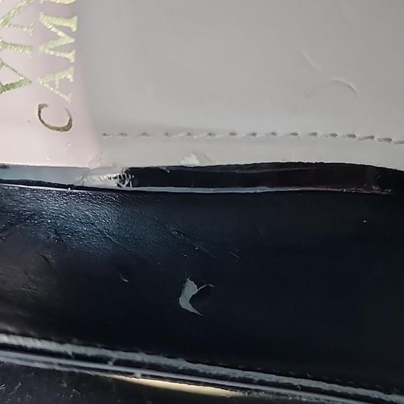 VINCE CAMUTO Black Suede Leather Pumps, Size 7B/37 - Picture 9 of 10